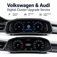 بەستەری بەرزکردنەوەی کڵەستەری دیجیتاڵی Volkswagen Audi